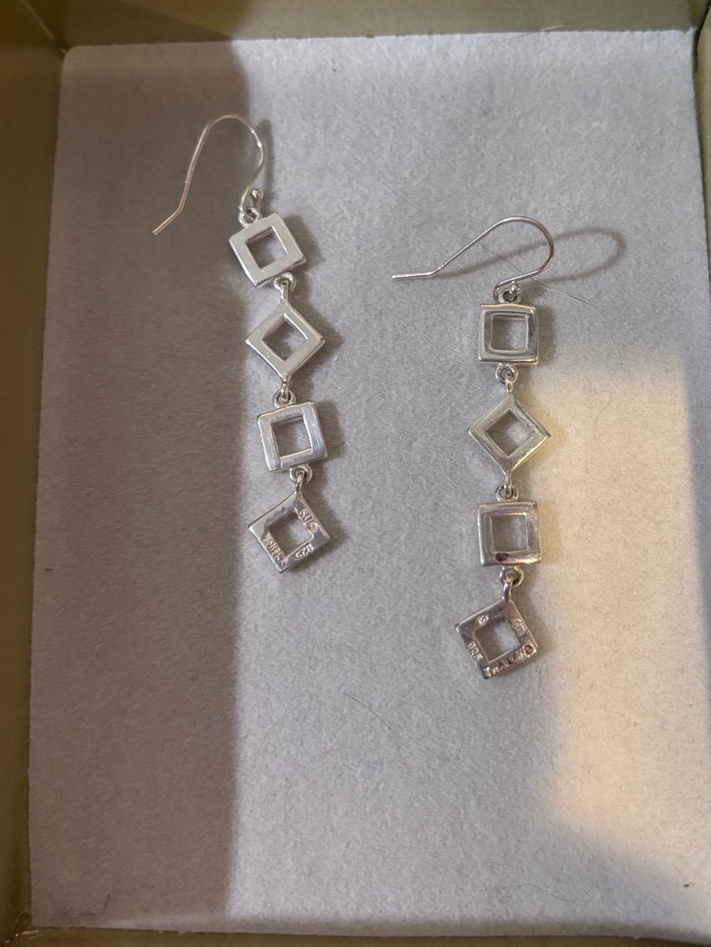 Sterling Silver Drop Earrings